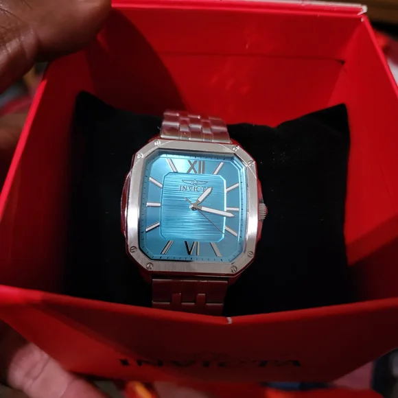 Invicta Silver Caudro 39mm Watch